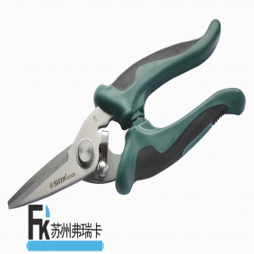 雙色柄強(qiáng)力電工多用剪7